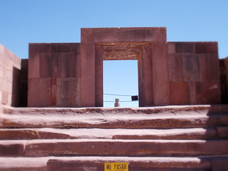 Portal do Templo de Kalasasaya- Tiwanaku