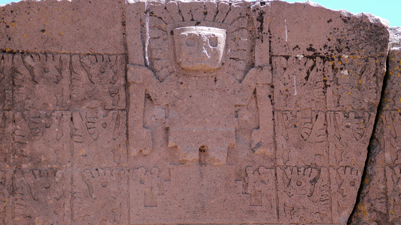 O Deus que Chora, em Tiwanaku
