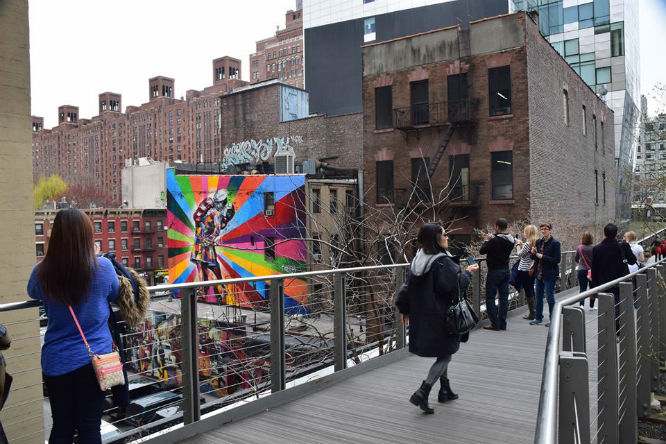 High Line Elevated Park - O parque suspenso de Nova York