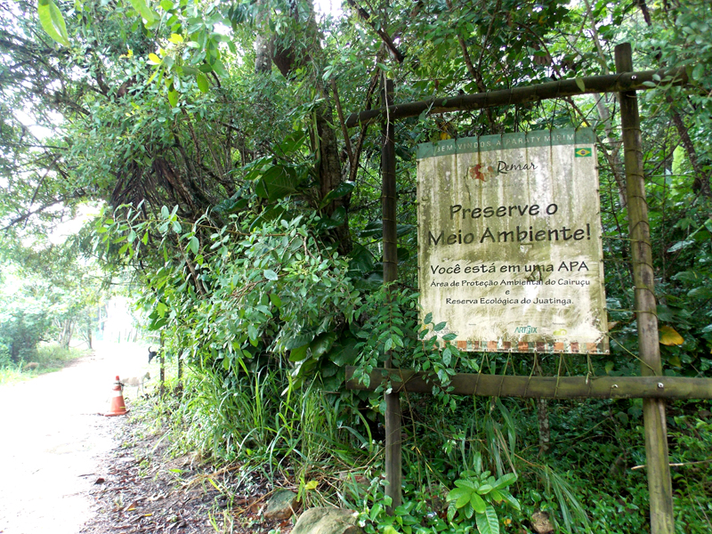 Para de Preserve o Meio Ambiente - Paraty-Mirim