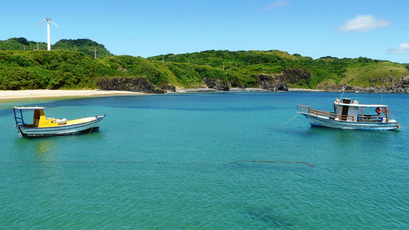 Baía de Santo Antônio  - Praias de Fernando de Noronha