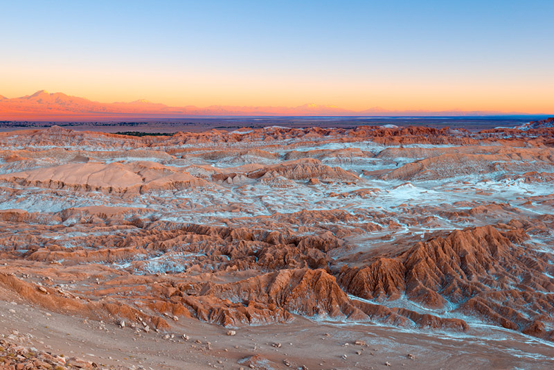 Valle de la Luna - Pôr do Sol