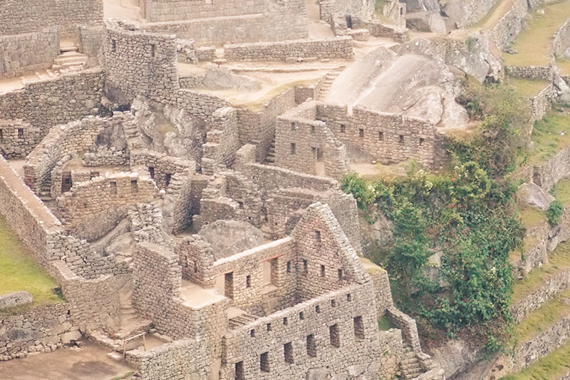 Edifícios de Machu Picchu