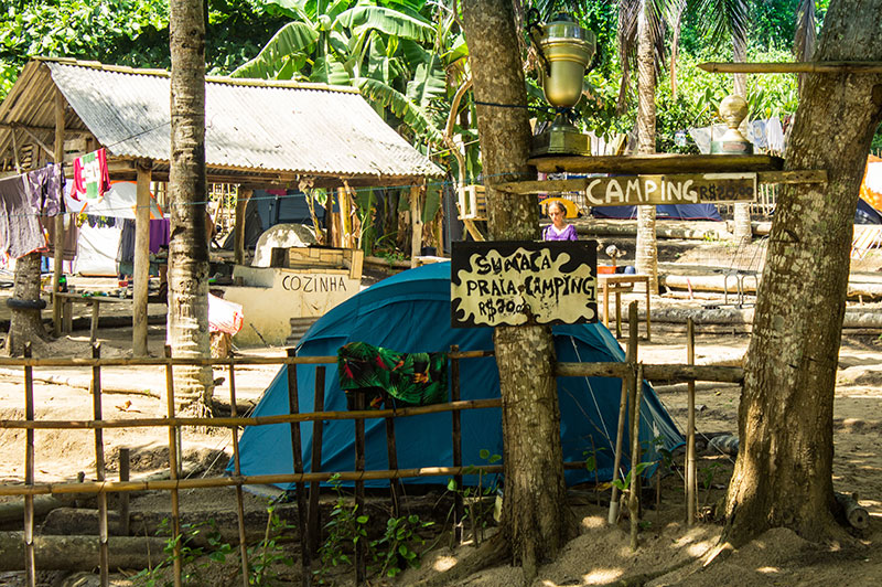 Camping da Praia da Sumaca - Reserva da Juatinga