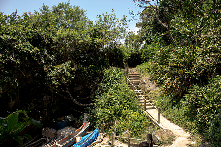 Ponta da Juatinga, a caminho do farol