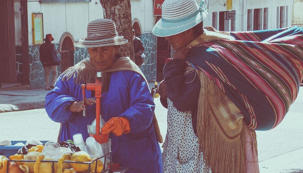 Cholas em La Paz