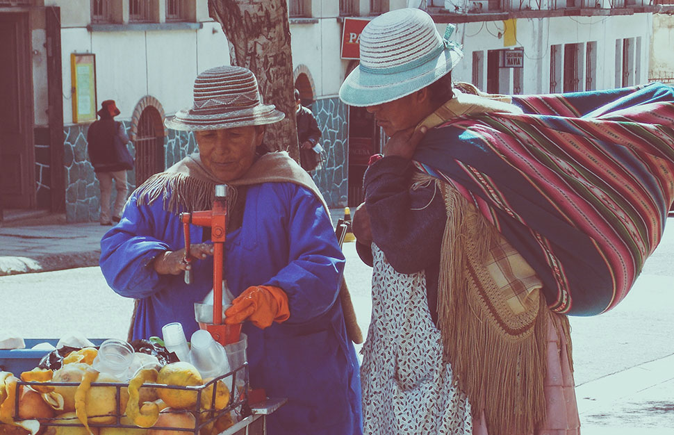 Cholas em La Paz