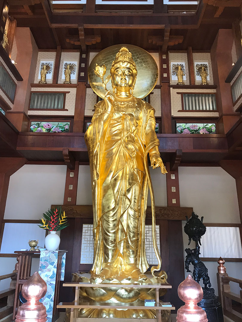 Escultura de Kannon