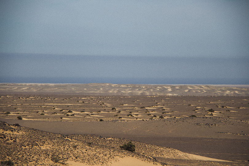 Estrada para Skeleton Coast Park