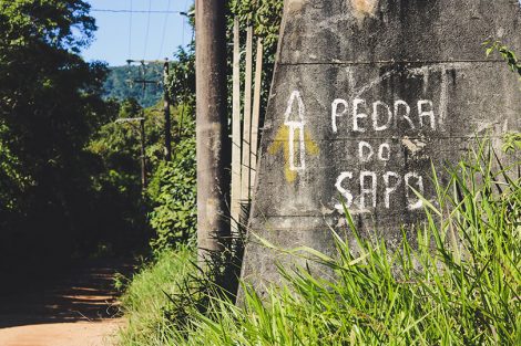 A caminho da Pedra do Sapo